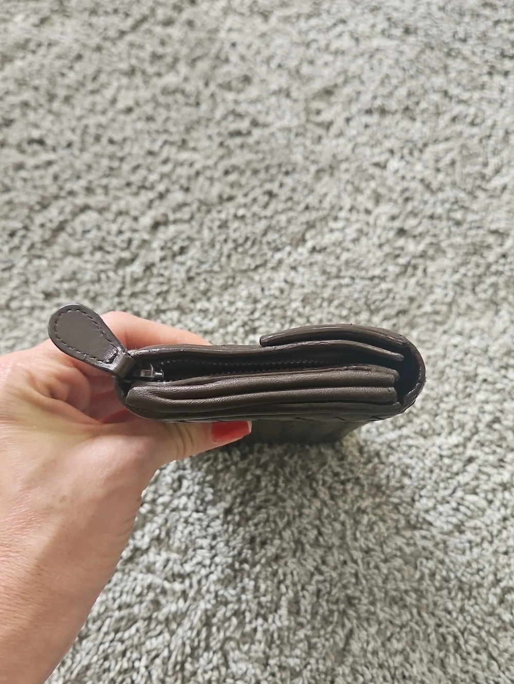 Bottega Veneta compact leather